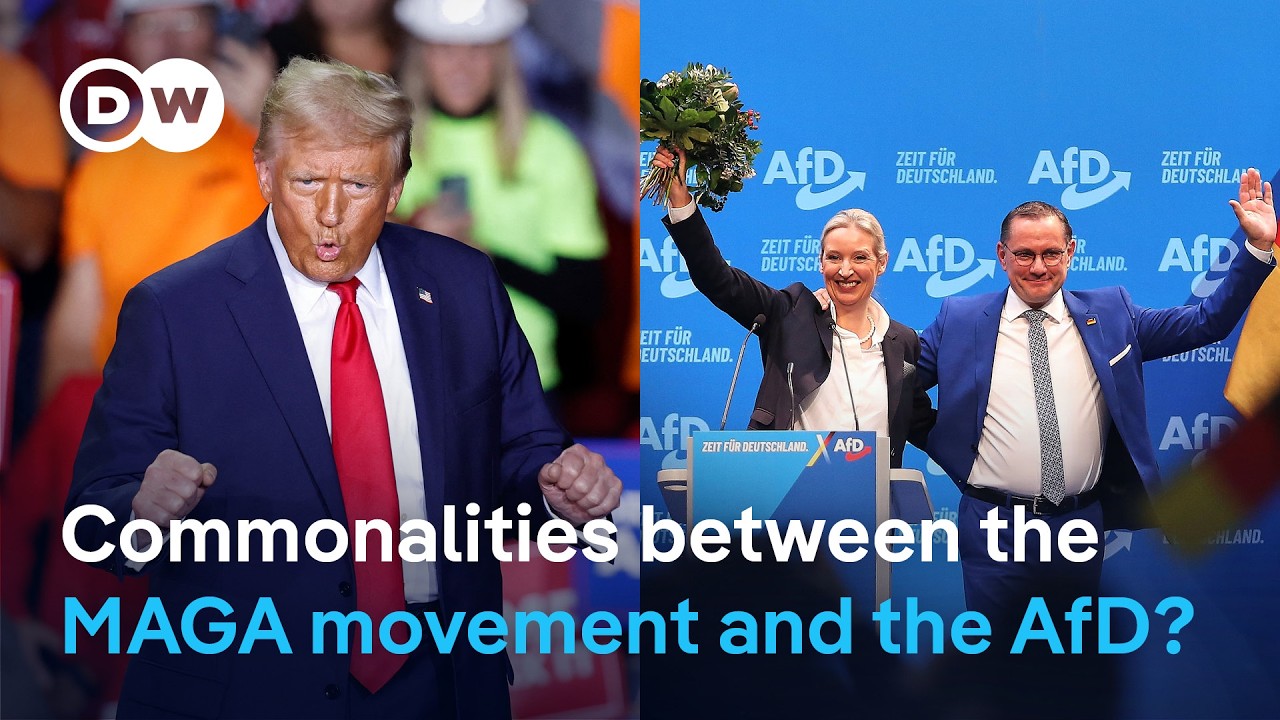 Germany’s AfD: We share the same values with Trump | DW News