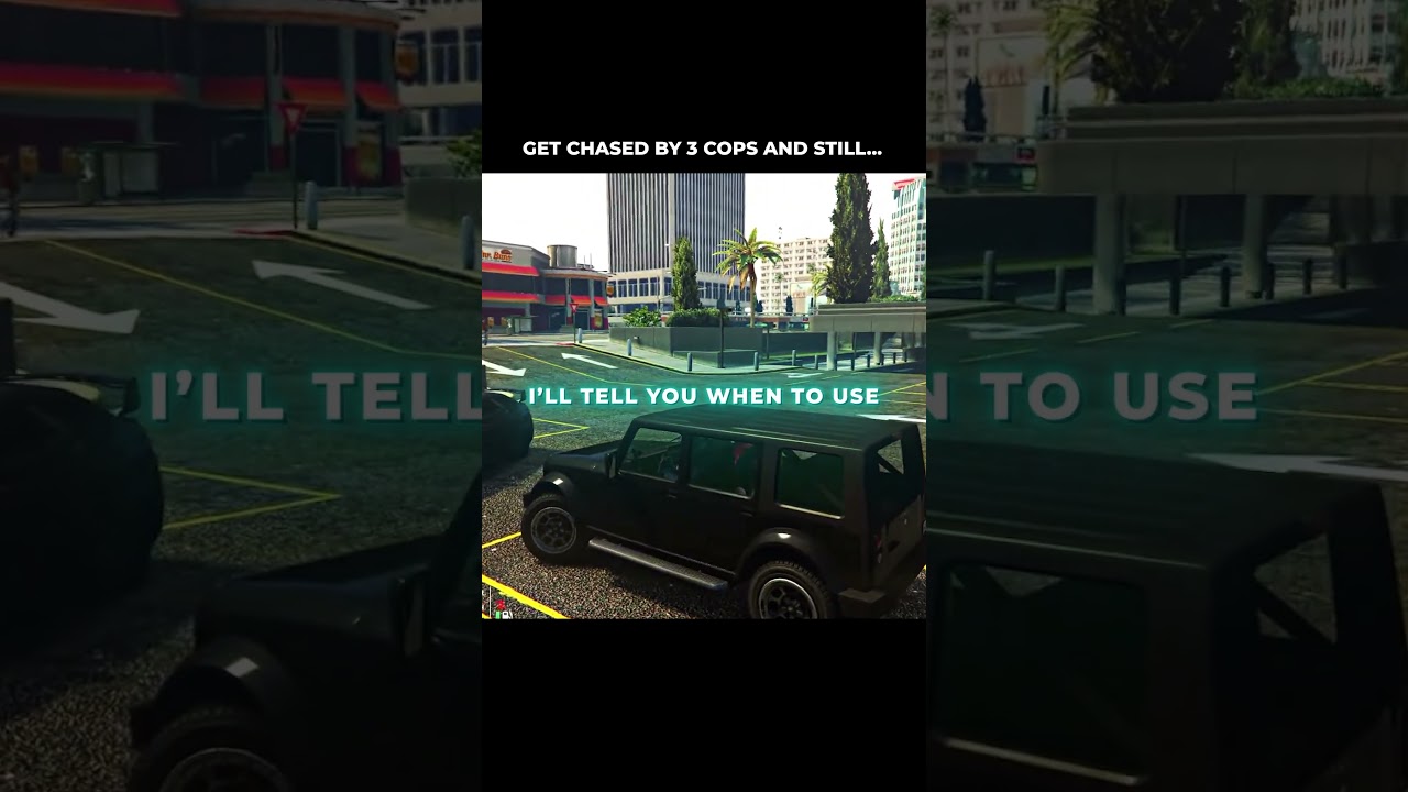 Get chased by 3 cops and still…