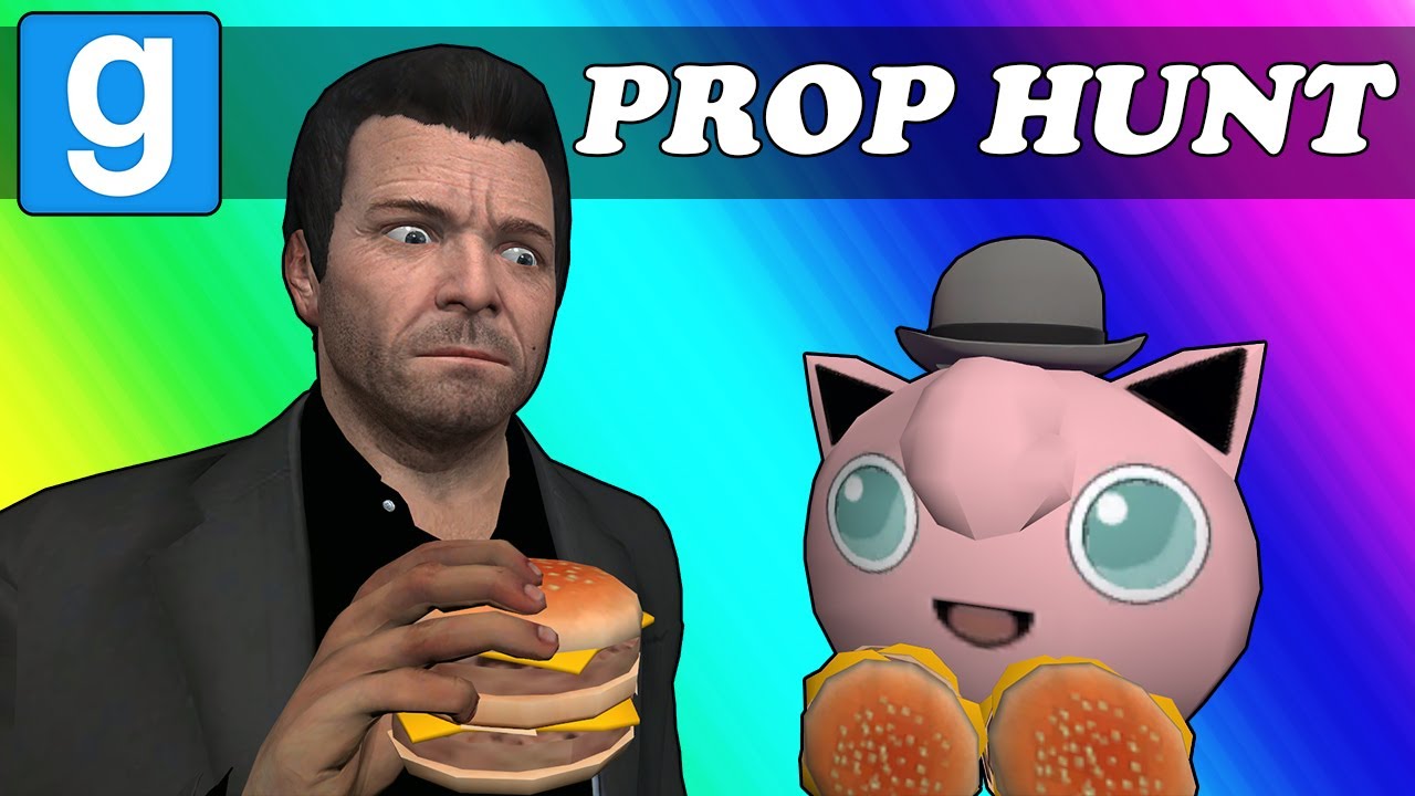 Gmod Prop Hunt – GTA Burger Shot Chaos! (Garry’s Mod Funny Moments)