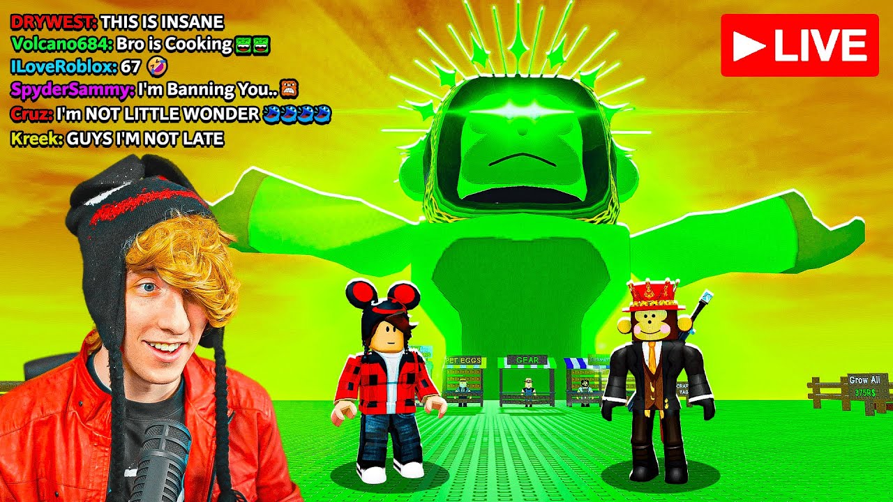 grow a garden admin abuse (stormy sunday)