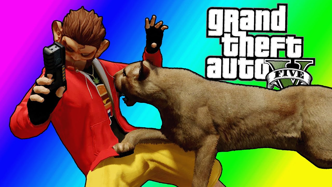 GTA 5 Online – Cougar Roulette + Halloween Event Fail! (Funny Moments)