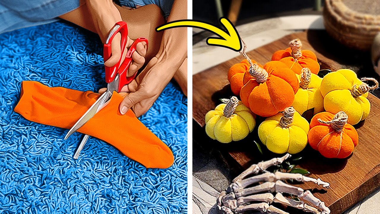 HALLOWEEN DECOR IN 5 MINUTES! 🤯 Easy Last-Minute Hacks For Procrastinators! 😉
