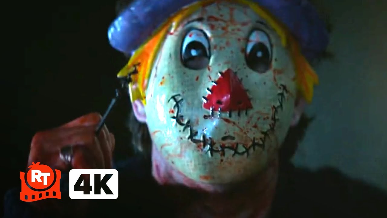 Halloween Ends (2022) 4K – Creepy Clown with a Corkscrew Kill | Movieclips