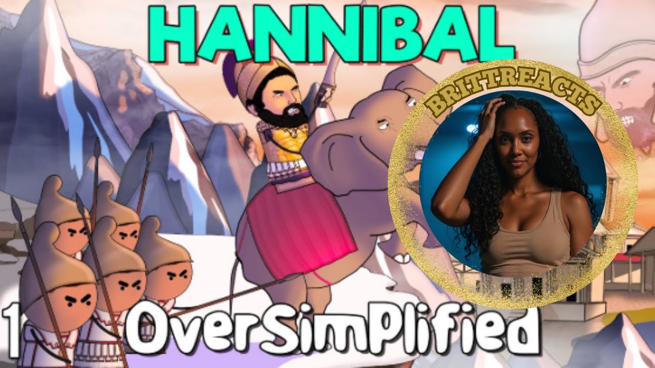HANNIBAL GOES HAM!! | The Second Punic War – OverSimplified (Part 1) | BRITTREACTS