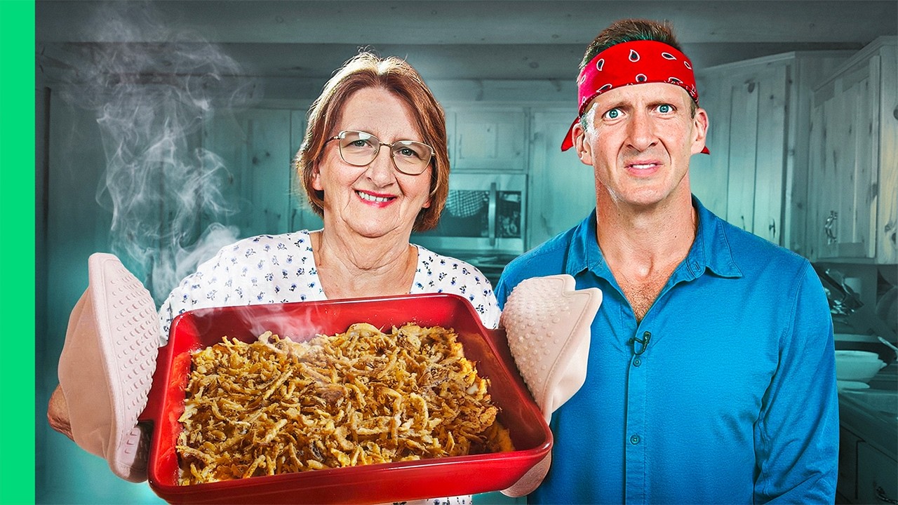 Harshly Judging My Mom’s Cooking!!