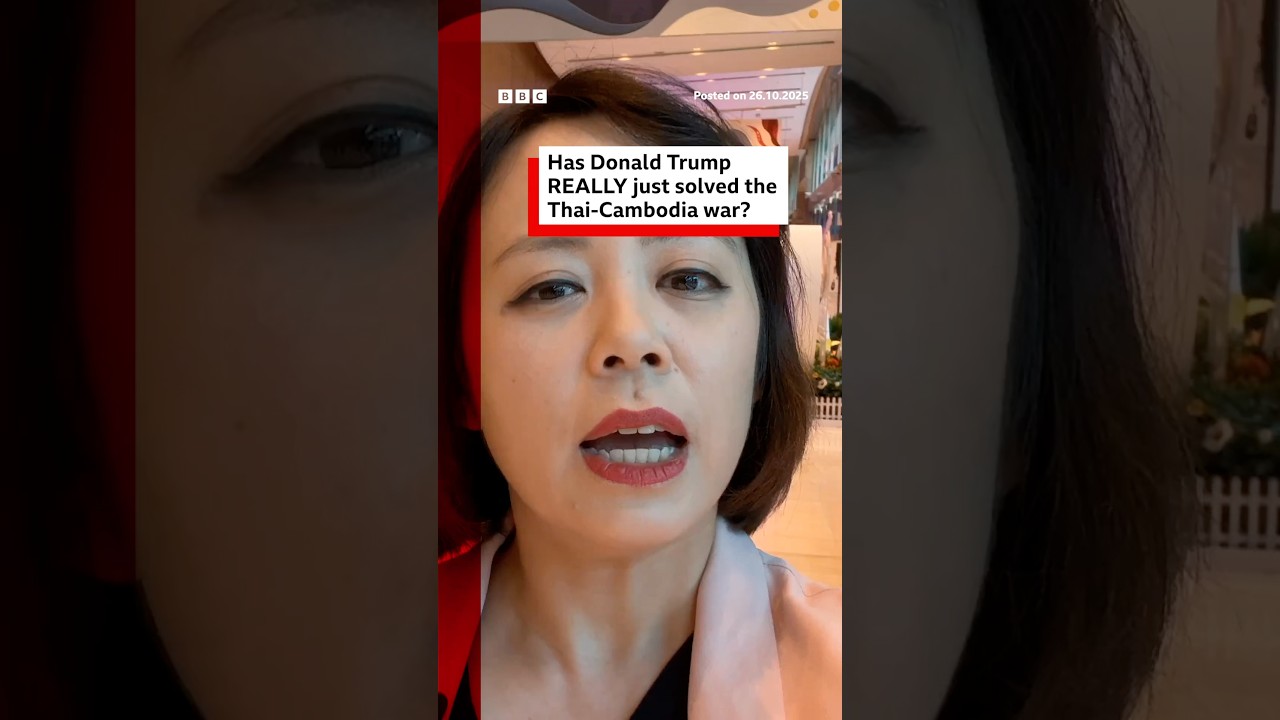 Has Donald Trump really just solved the conflict between Thailand and Cambodia? #BBCNews