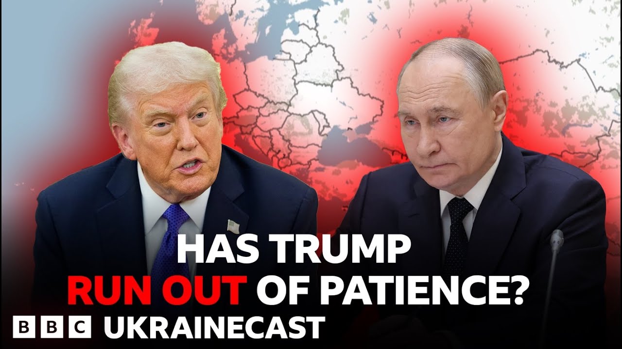 Has President Trump lost patience with Putin as he sanctions Russian oil companies? |BBC Ukrainecast