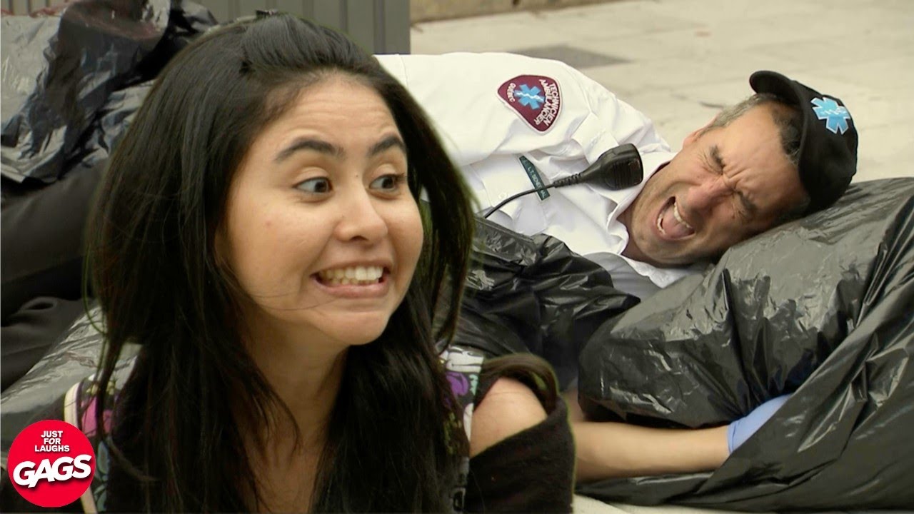 He sleeps everywhere 🤣 | Just For Laughs Gags