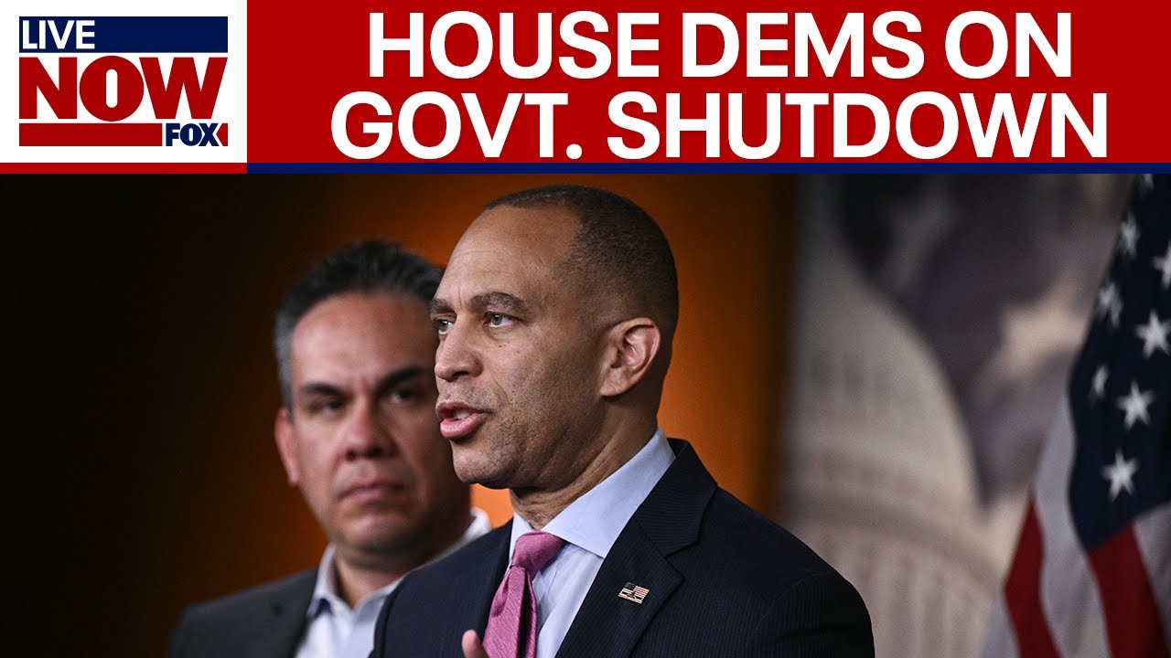 House Democrats discuss government shutdown | LiveNOW from FOX