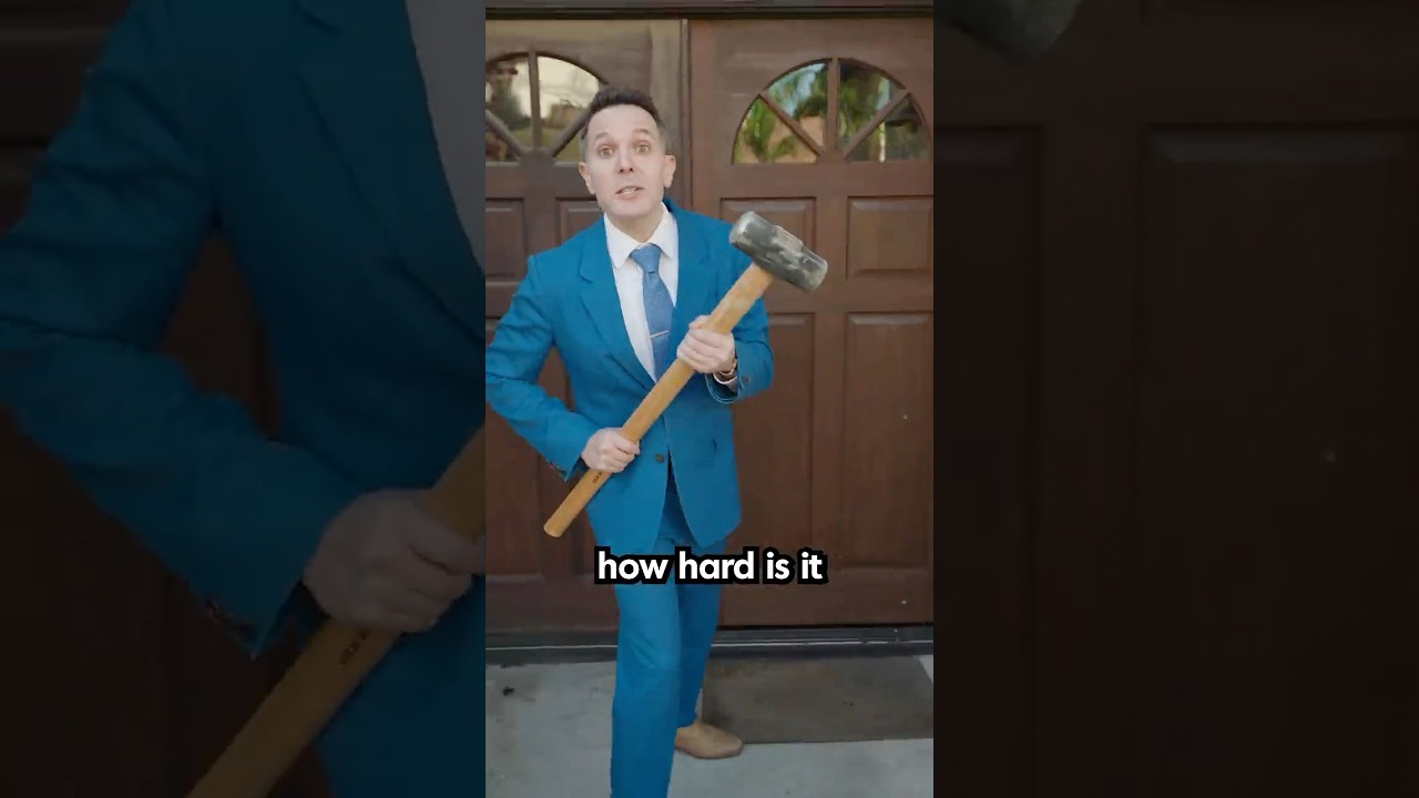 How Hard Is It To Break Down a Door?