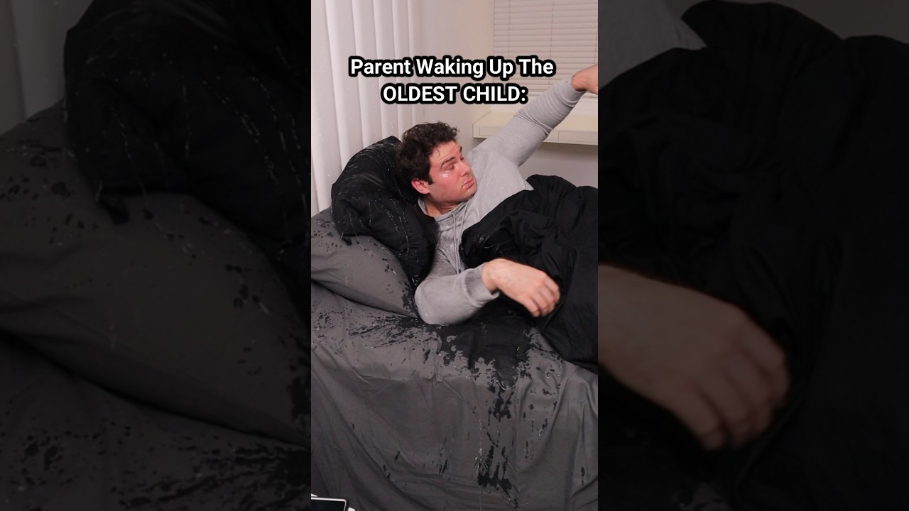 How Parents Wake Up Their Oldest, Middle And Youngest Child.