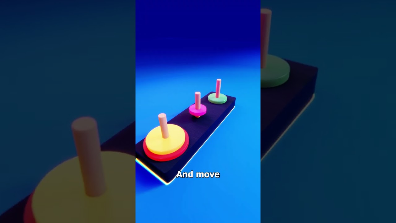 How The Tower Of Hanoi Works 🤔
