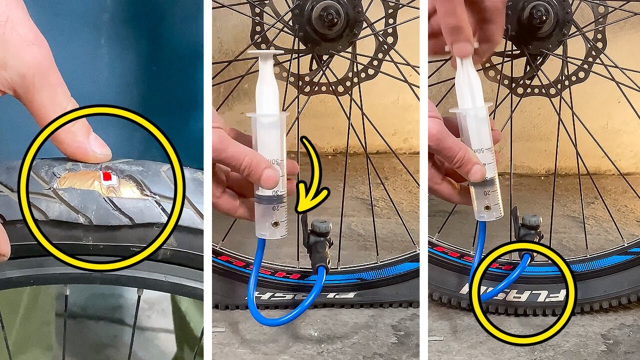 How to Fix a Flat Tire in Minutes! 🚲 Smart Bicycle Hacks You’ll Love