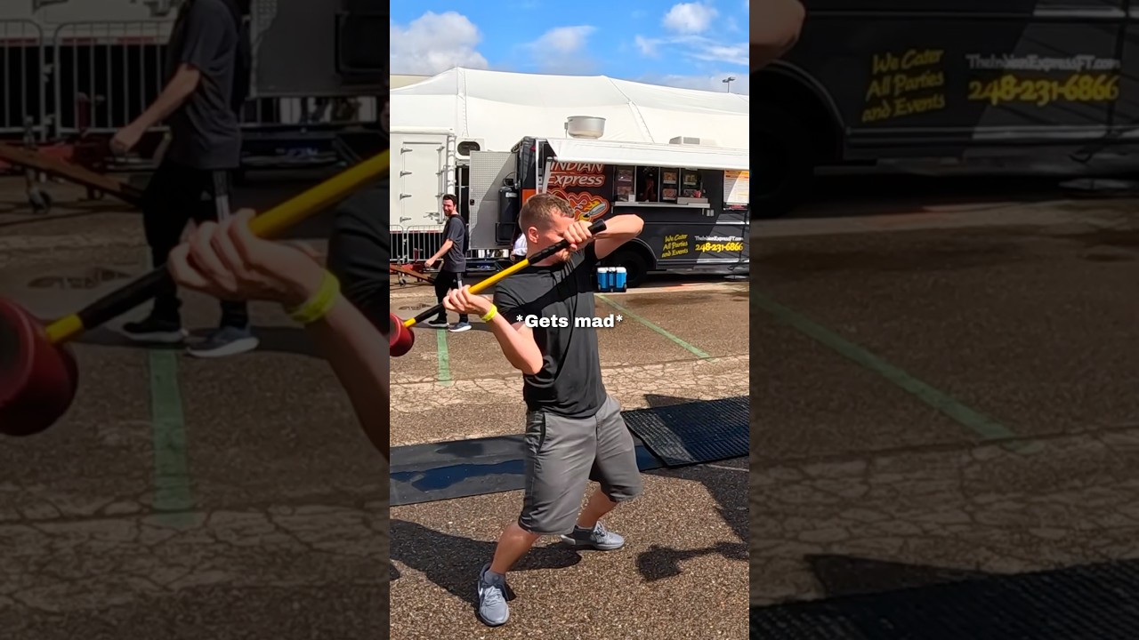 I beat the high score on this carnival game 🥹❤️