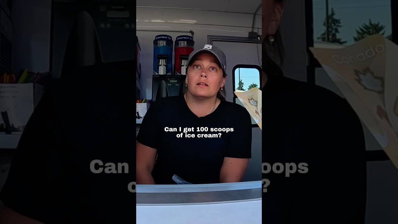 I tried to buy 100 ice cream swirls 🥹❤️