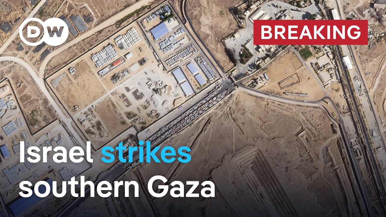 Israeli military confirms airstrikes on southern Gaza | DW News