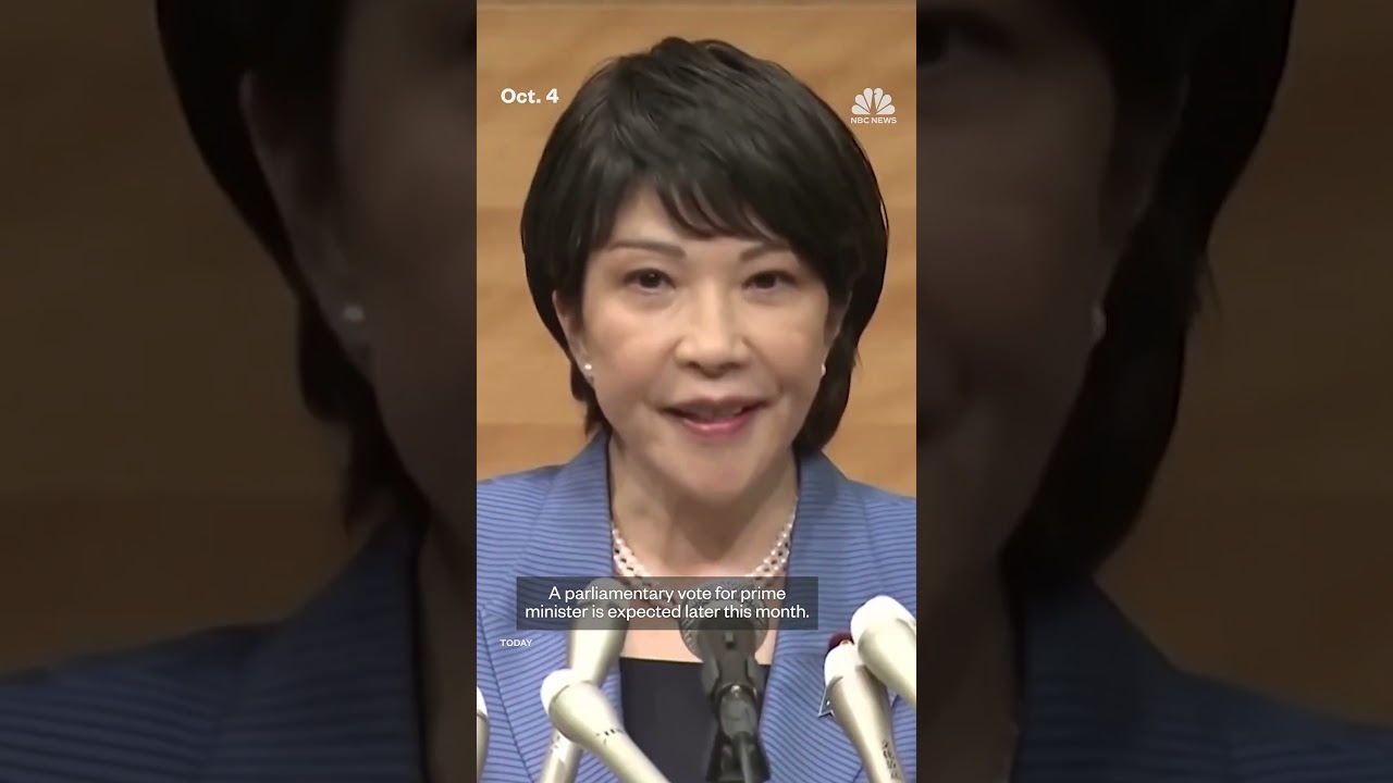 Japan elects first female prime minister