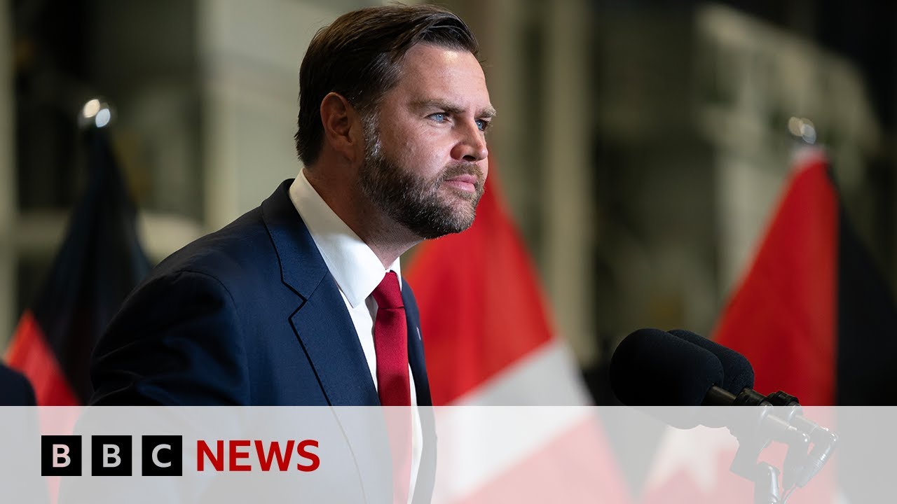 JD Vance says Gaza ceasefire ‘in very good place’ during Israel visit | BBC News
