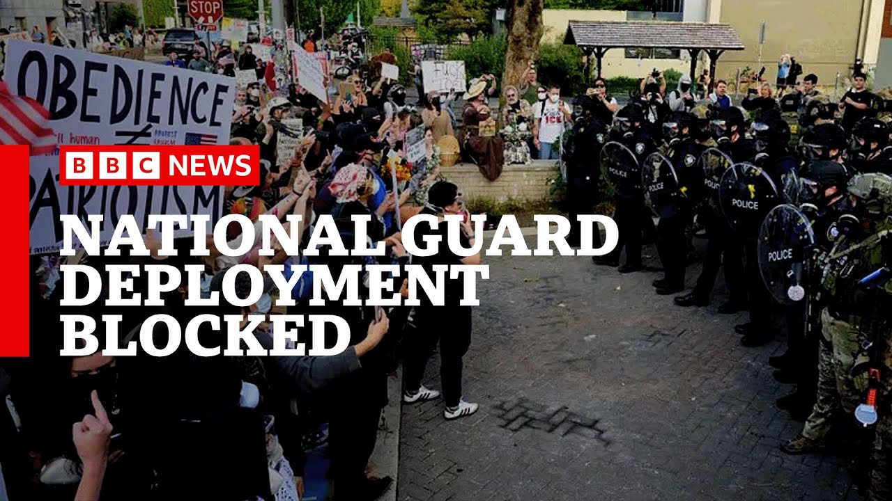 Judge blocks Trump’s National Guard deployment to Oregon | BBC News