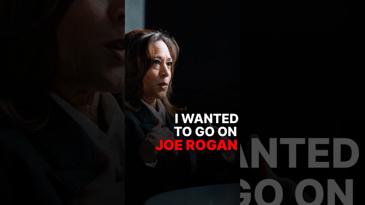 KAMALA HARRIS WANTED TO GO ON JOE ROGAN?