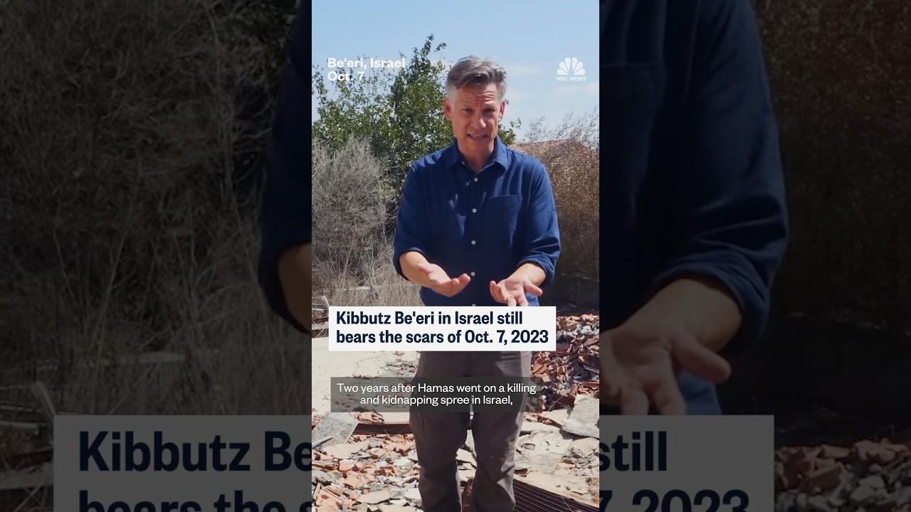 Kibbutz Be’eri in Israel still bears the scars of Oct. 7, 2023