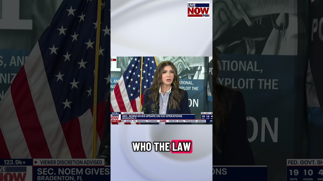 Kristi Noem addresses concerns about ICE operations