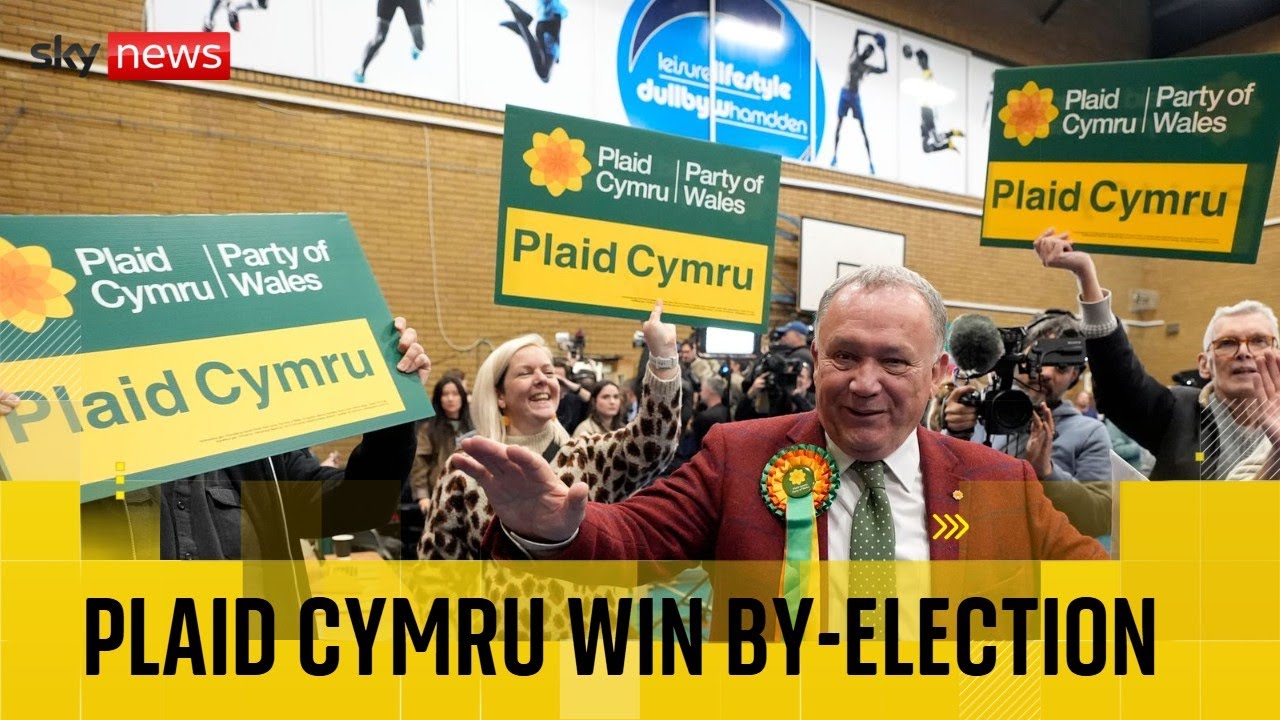 Labour dealt historic loss in Caerphilly by-election – as Plaid Cymru win seat