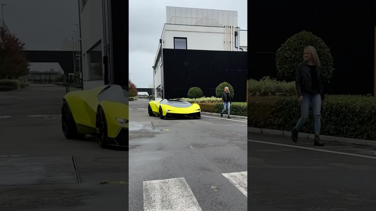 Lamborghini Manifesto Concept Car! 💛 ​⁠@sbxcars #lamborghini #manifesto #cars