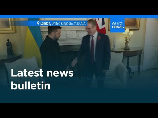Latest news bulletin | October 25th, 2025 – Morning