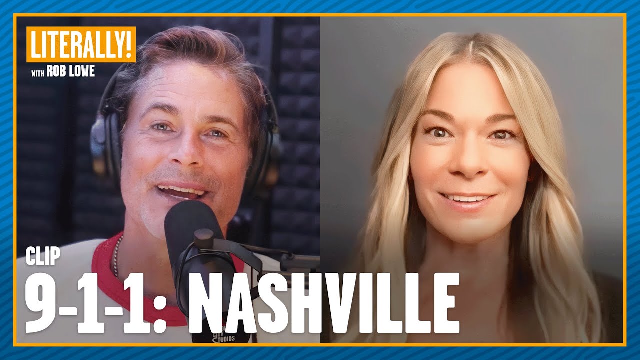 LeAnn Rimes On 9-1-1’s Dedicated Fanbase | Literally! with Rob Lowe