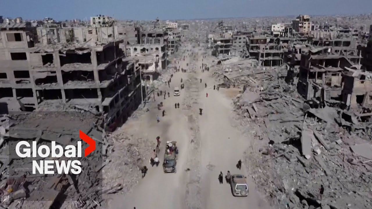 “Life in Gaza has become impossible”: Palestinians return to ruins as Israel-Hamas ceasefire holds