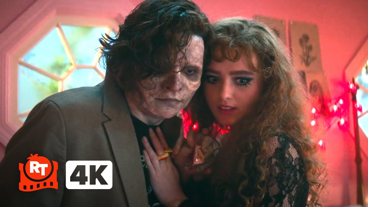 Lisa Frankenstein (2024) 4k – The Creature Protects Lisa | Movieclips