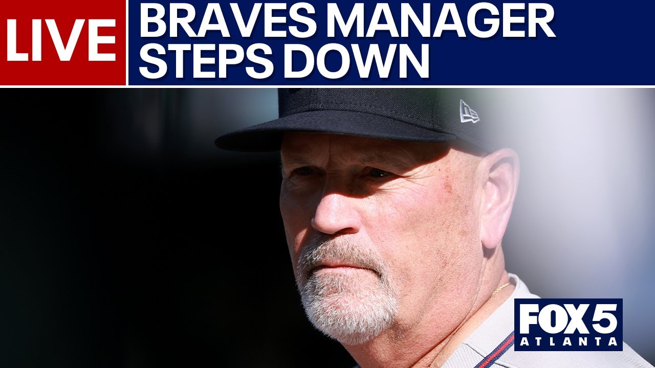 LIVE from FOX 5: Atlanta Braves manager stepping down