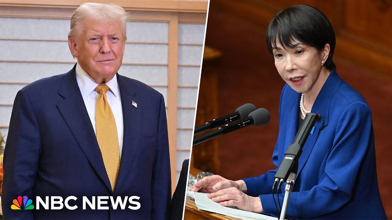 LIVE: Trump meets with Japan’s Prime Minister Sanae Takaichi | NBC News