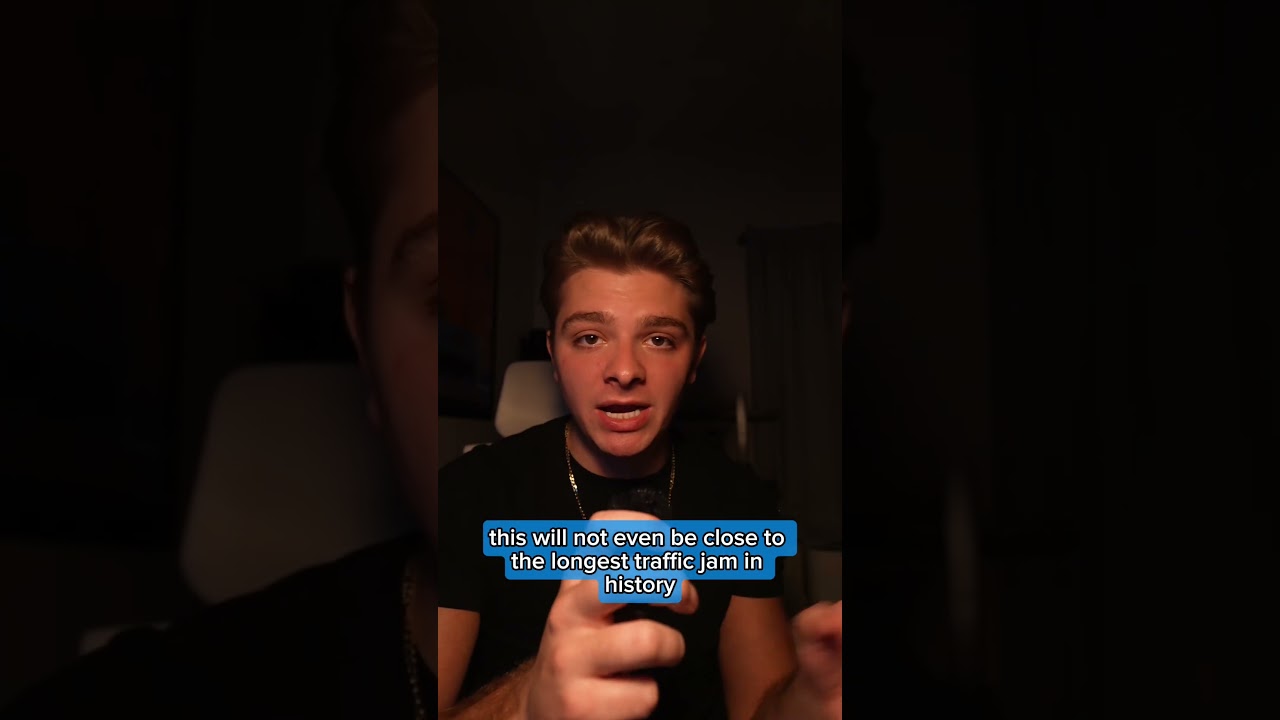 Longest traffic jam EVER 😭