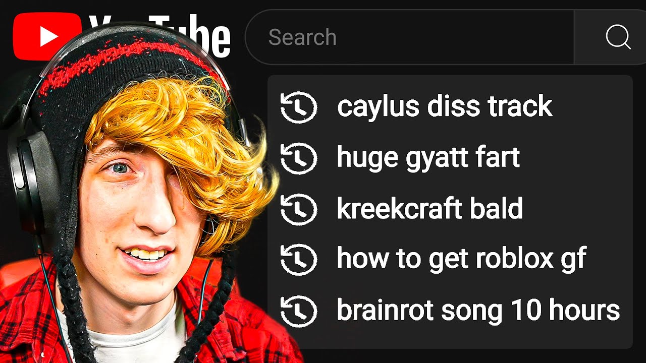 looking at my viewers search history