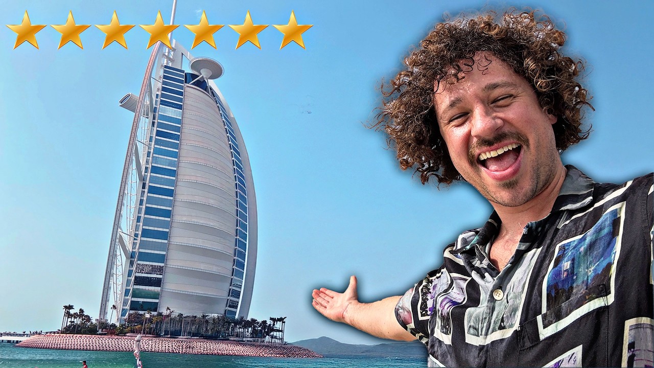 Me quedé en el hotel “más lujoso” de todo el mundo: ¿es verdad? | BURJ AL ARAB