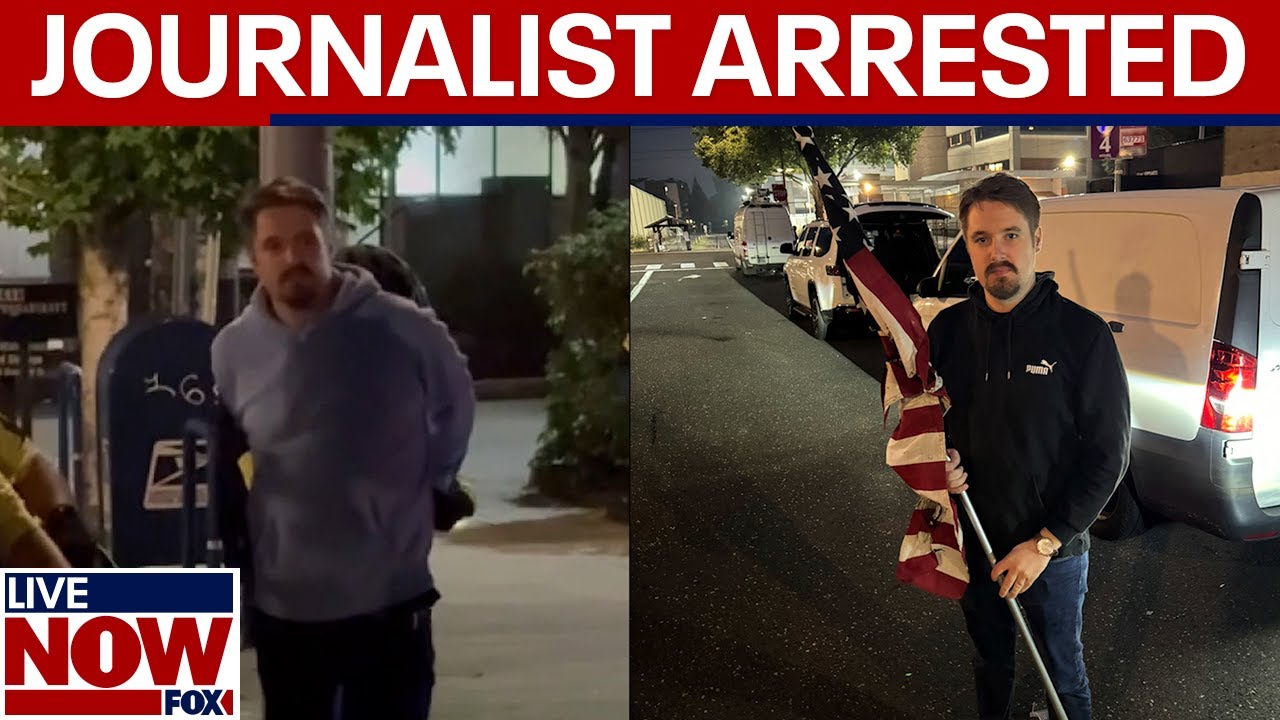 NEW VIDEO: Conservative journalist Nick Sortor arrested covering Portland ICE protest
