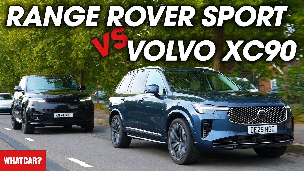 NEW Volvo XC90 vs Range Rover Sport review – which SUV is BEST? | What Car?