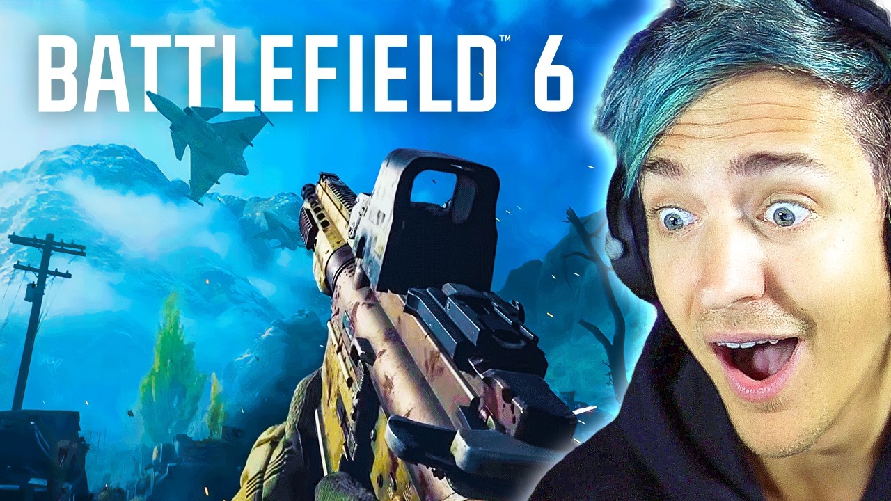 Ninja Plays Battlefield 6 For the First Time