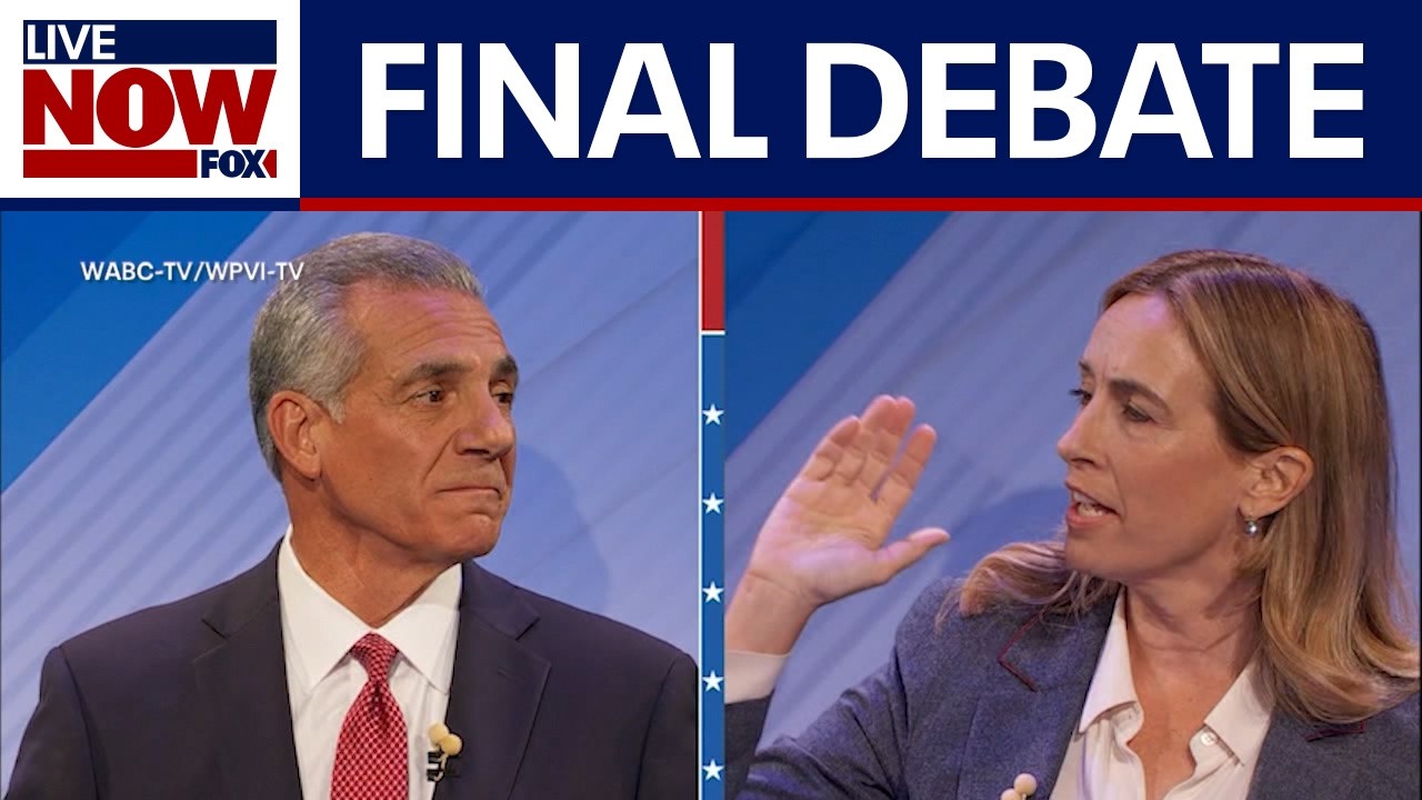NJ Governor Race: Sherrill, Ciatarelli face off in final debate