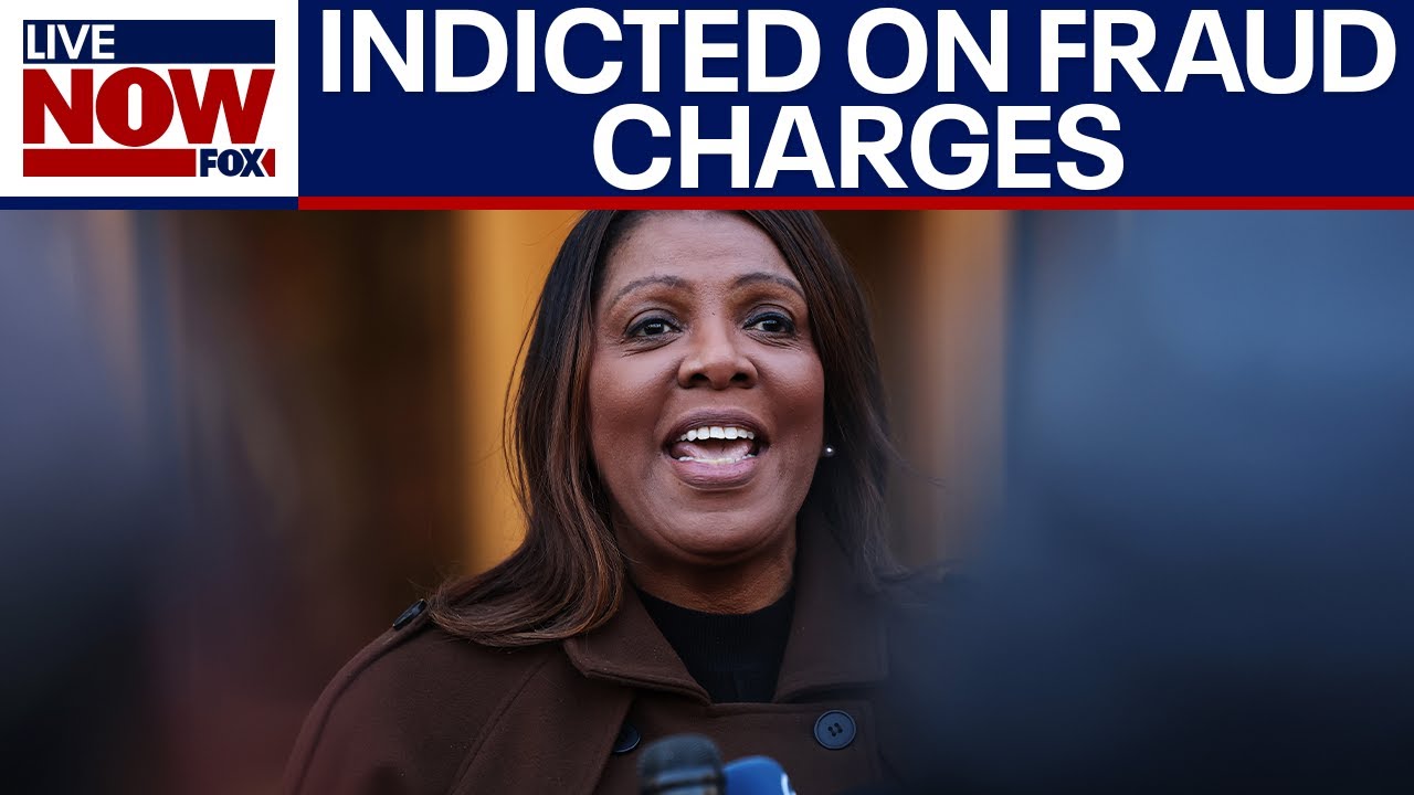 NY AG James indicted on fraud charges