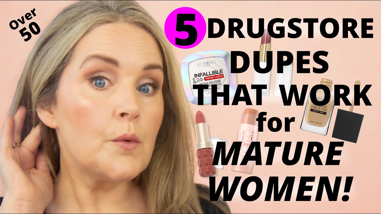 Over 50 & Flawless: Makeup Dupes That Actually Work!