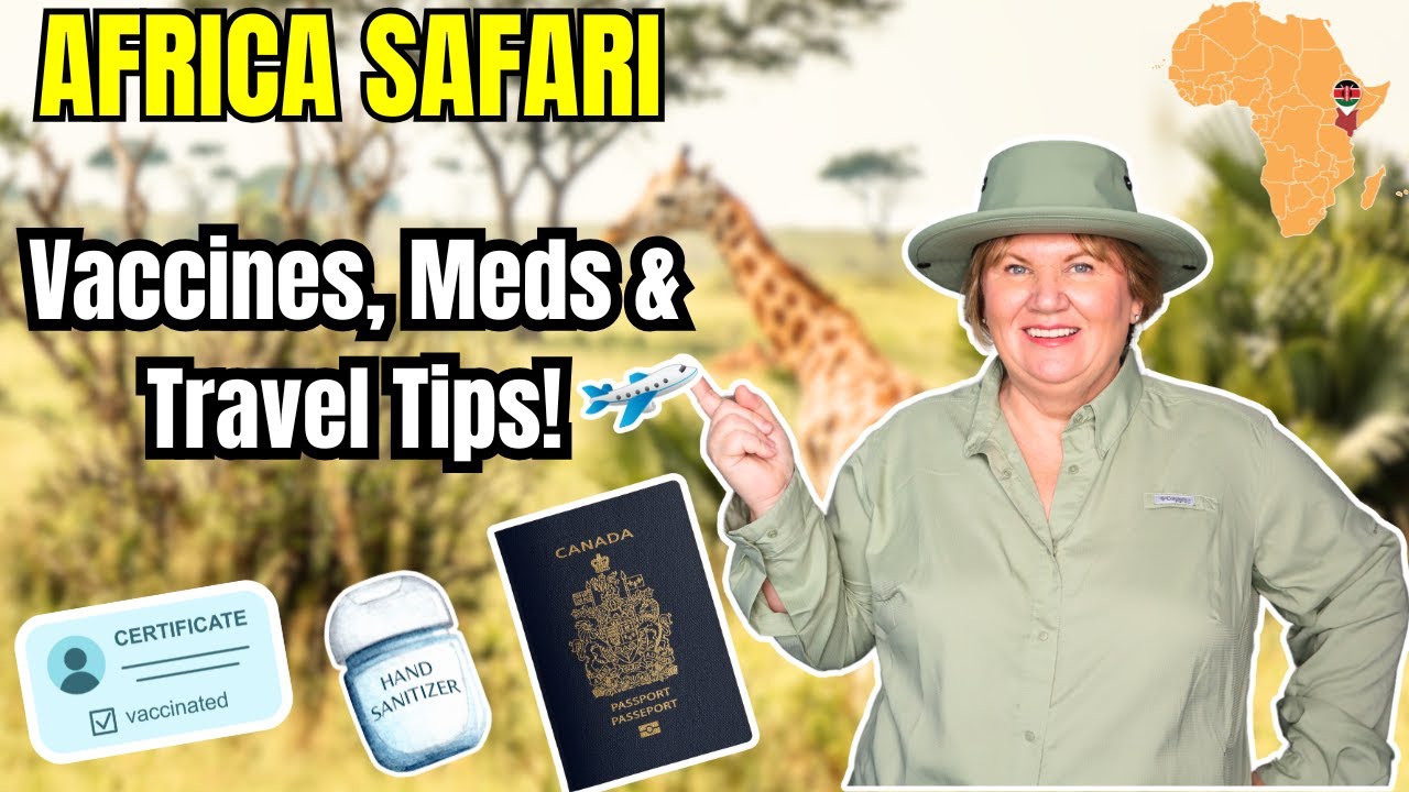 Pack With Me for an Africa Safari: Vaccines 💉, Meds 💊 & Travel Tips ✈️