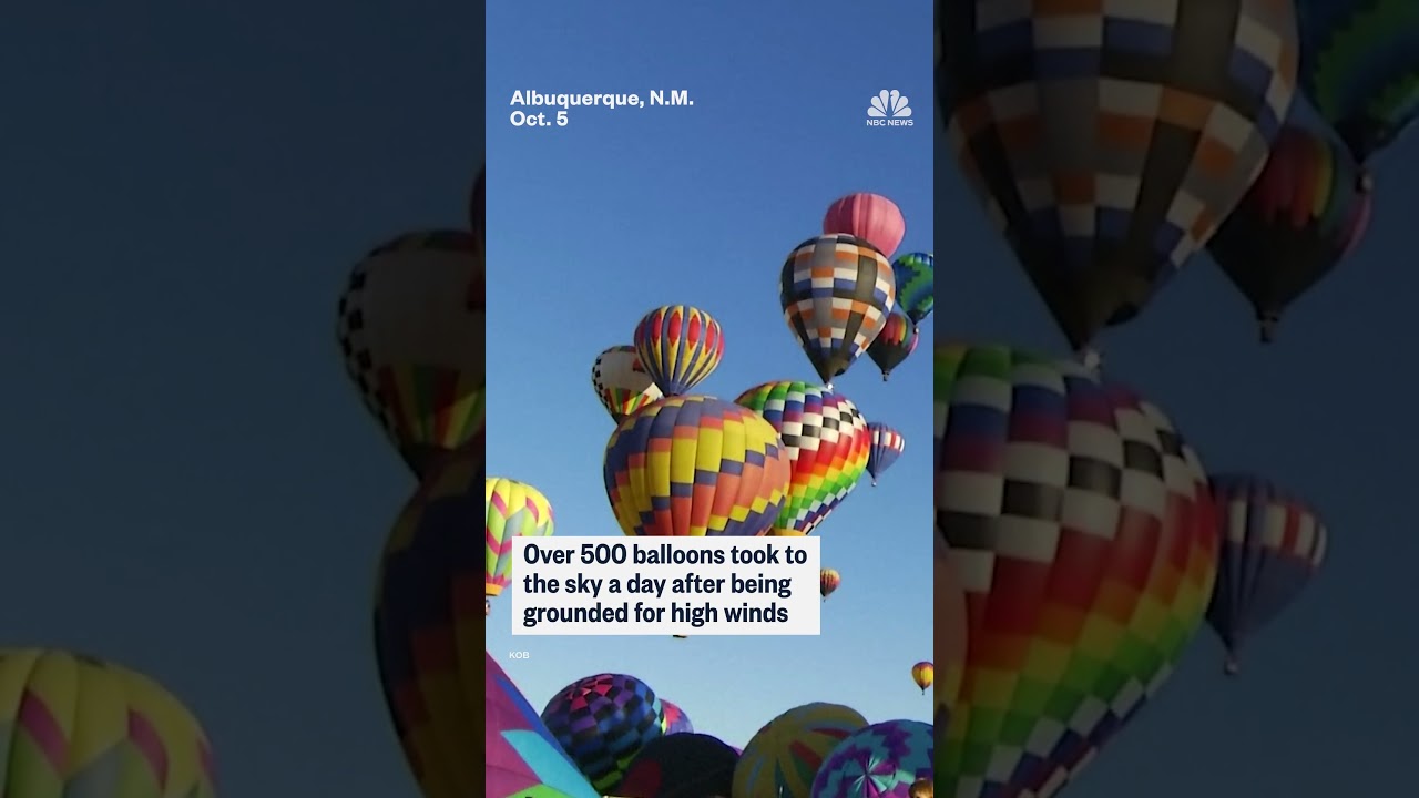 Pilots lift off for New Mexico balloon festival