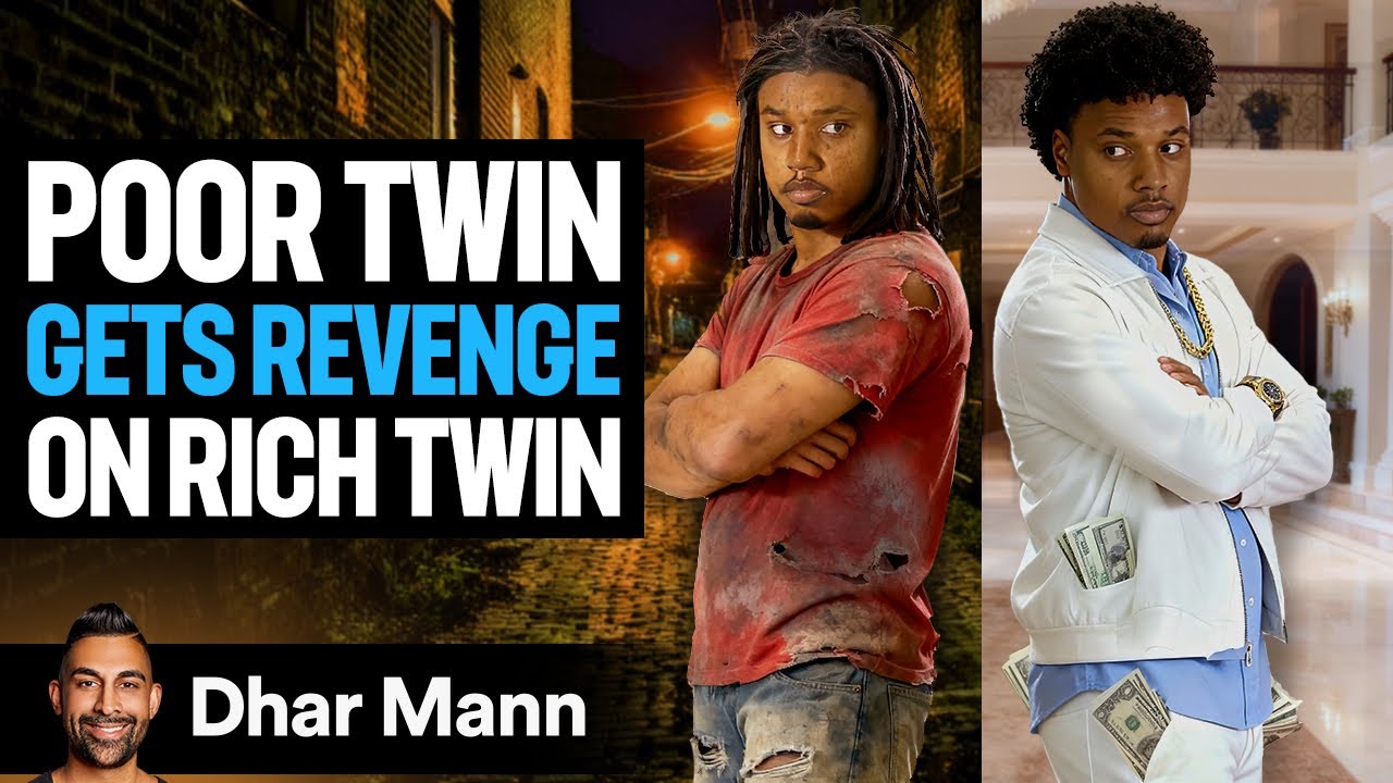 Poor Twin Steals EVERYTHING From Rich Twin Ft. Gohar | Dhar Mann Studios