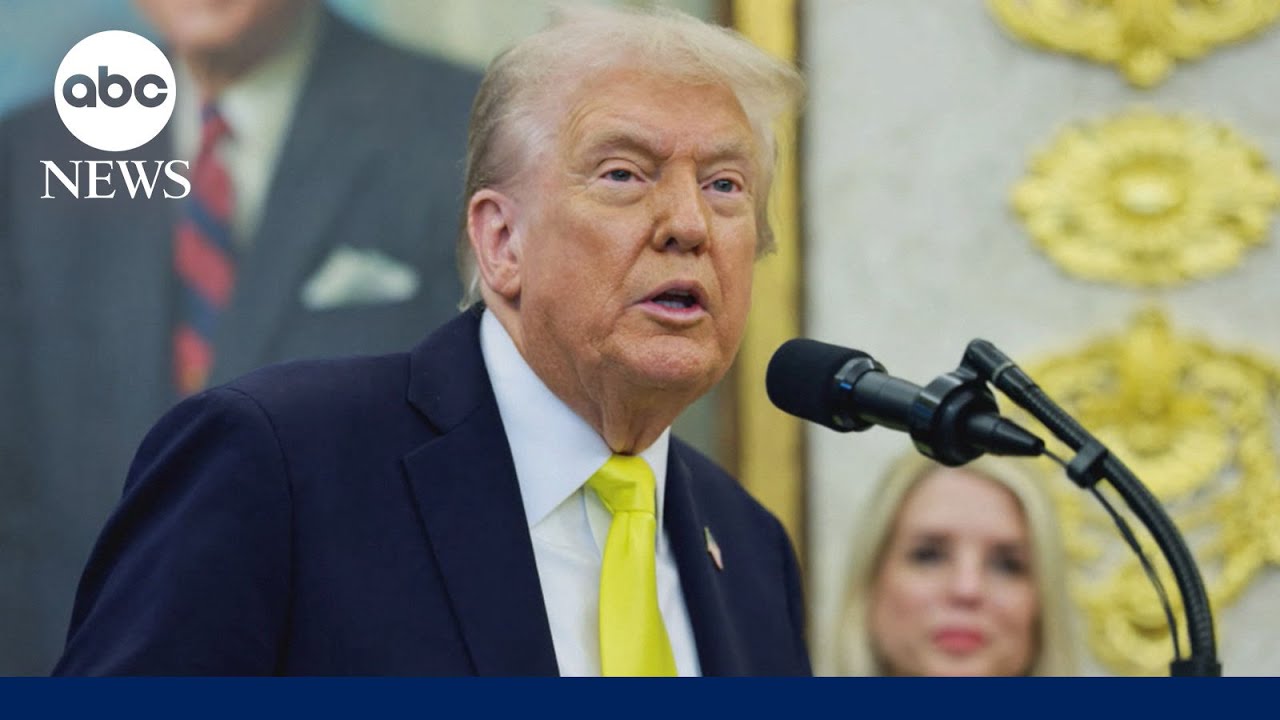 President Trump threatens strikes on land in Venezuela