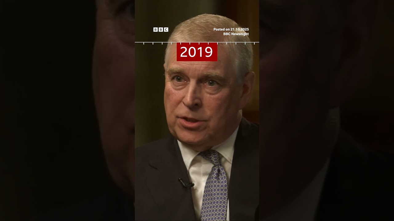 Prince Andrew’s BBC Newsnight interview from 2019. #BBCNews