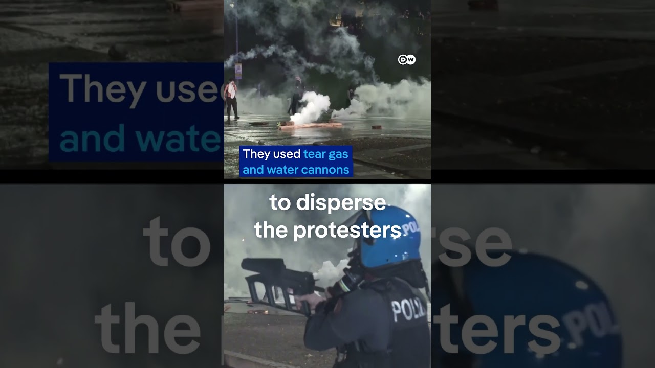 Pro-Palestinian protests at Italy vs. Israel match | DW News