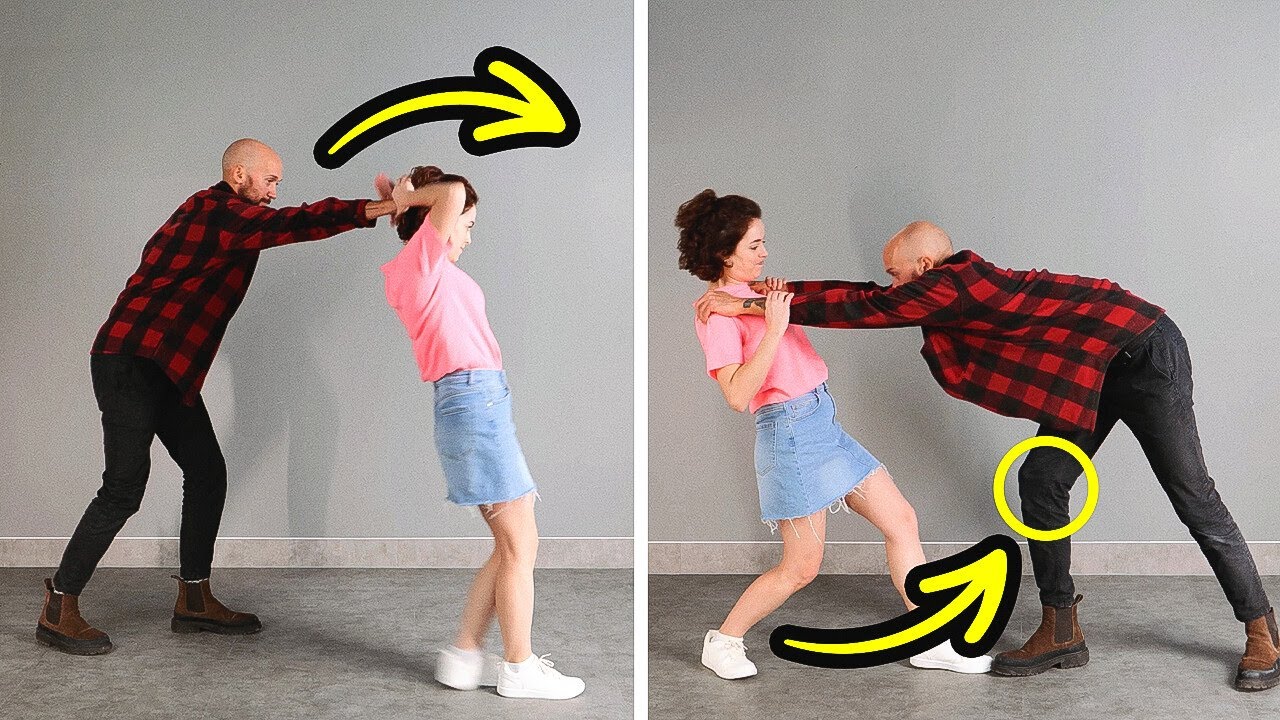 Protect Yourself 💪 Simple Self-Defense Moves Anyone Can Learn